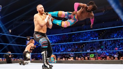 Kofi Kingston vs. AJ Styles vs. Sami Zayn – WWE Championship Triple Threat Match: SmackDown LIVE, 7 May, 2019