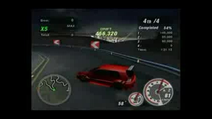 Nfsu2 - Drift Show With Max Traffic