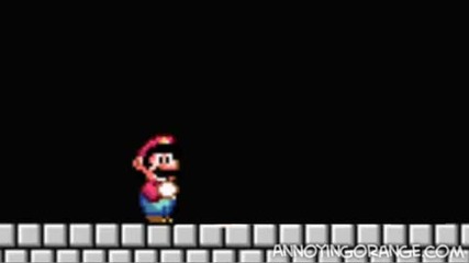 Annoying Orange Super Mario 