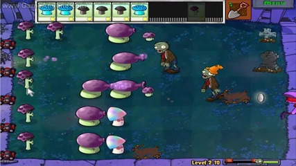 Plants vs Zombies level 2-10