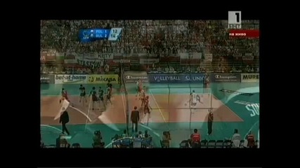 Волейбол: България победи Полша с 3:1 и продължава напред на Европейското