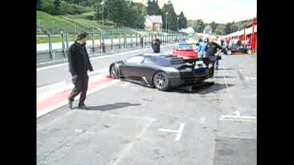 Carbon Lamborghini Murcielago at Spa - Franchorchamps 2fast 