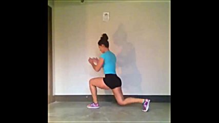 Legs and booty exercise