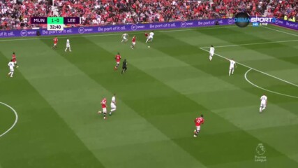 Манчестър Юнайтед - Лийдс Юнайтед 1:0 /първо полувреме/