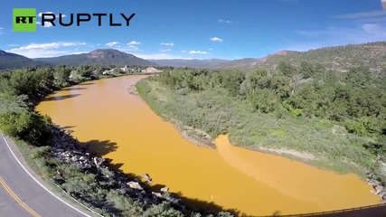 1 Million Gallons of Toxic Sludge Turns Animas River Orange