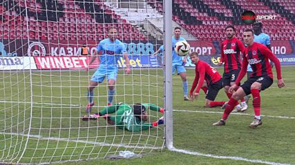 Goal by Lokomotiv Sofia