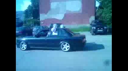 Burnout на Bmw в София