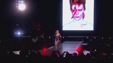 Madonna - Tribute To David Bowie - Rebel Heart Tour,houston, Texas, January 12, 2016
