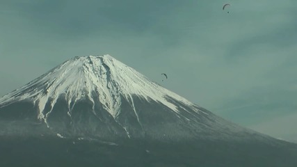 Mt. Fuji - The Mountains of Japan (paragliding)03 2012.