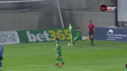Лудогорец - Черно море 4:0 /първо полувреме/