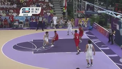 Младежки олимпийски игри 2010 - Баскетбол Мъже Групова Фаза Четвърти мачове 