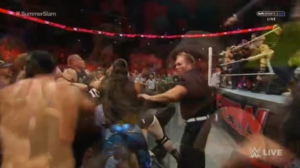 Undertaker vs Brock Lesnar Raw 20.07.15