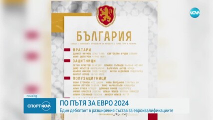 Кръстаич обяви състава на България за първите евроквалификации