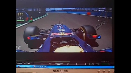 Mark Webber Onboard Valencia 2011