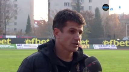 Мнението на Владимир Иванов след равенството с Берое
