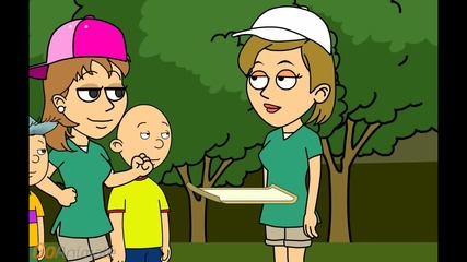 caillou pees on deck and gets grounded