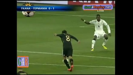23.06.2010 Гана - Германия 0:1 Всички голве и положения - Мондиал 2010 Юар 