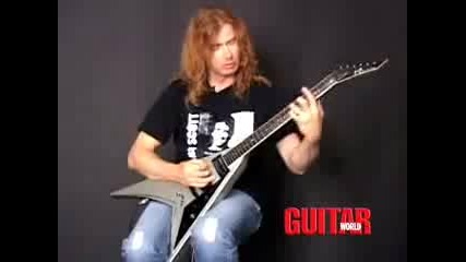 Dave Mustaine-symphony of Destruction solo