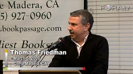 Thomas Friedman This Isn't Your Grandma's Recession