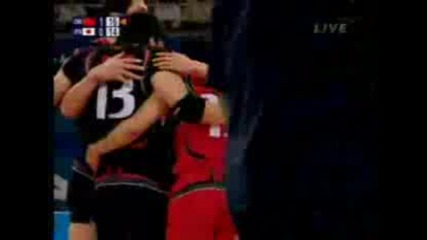 Япония - Китай 2:3 , волейбол от Олимпиадата 2008