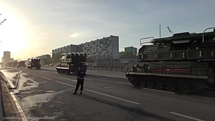 Репетиция парада Победы в Москве 2018