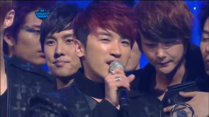 Today's Winner - Shinhwa @ M!countdown (19.04.2012)