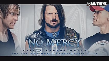 Wwe No Mercy 2016 Triple Threat Match Official Match Card