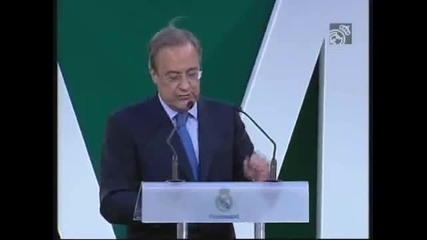 Презентацията на Кака в Реал Мадрид!
