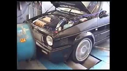 Golf Mk2 Vr6 Turbo On Dyno