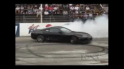 Toyota Supra Twin-Turbo Drift & Burnout Compilation