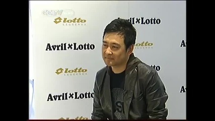 Avril Lavigne Cctv News Interview part 2_2
