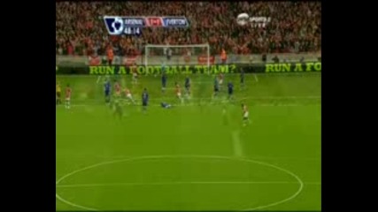 18.10 Арсенал - Евертън 3:1 Самир Насри супер гол