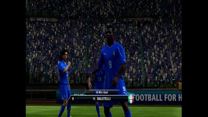 Fifa 2011 Italy vs Brazil Gameplay част 1.