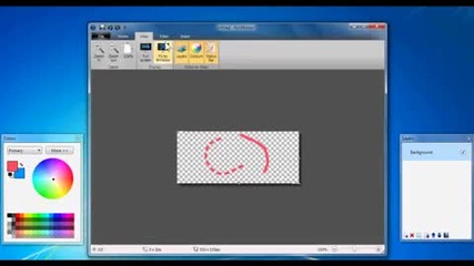 Paintribbon - Програма подобна на Paint за windows 7
