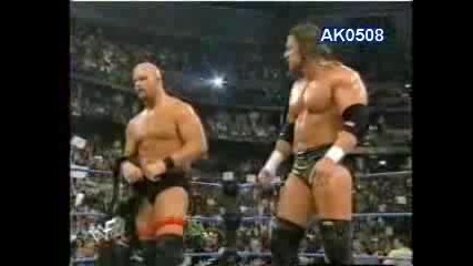 Wwf - Triple H & Stone Cold vs Kaientai