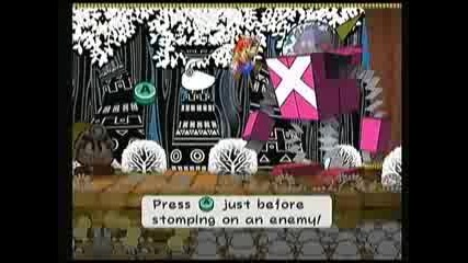 Paper Mario - The Thousand - Year Door - Walkthrough - Chapter 2 Boss (run For Your Life!) 