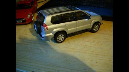 Окачване на Toyota Land Cruiser в мащаб 1:24