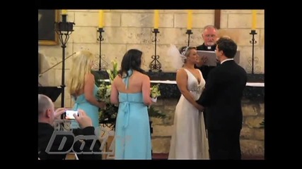 Britney Spears Walks Down The Aisle 