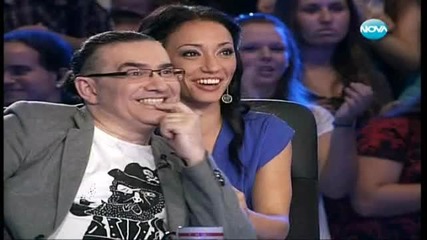 Тази ще ви пръсне от смях - Мари - X - Factor България 12.09.11