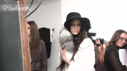 fashiontv - Simonetta Ravizza Backstage Fall 2011 M - fashiontv Ftv.com 