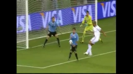 група А - Уругвай 0 - 0 Франция + пропуска на Гову (световно - 11.06.2010)