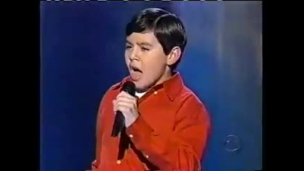 David Archuleta Като Малък Изумява Публиката - Fallin