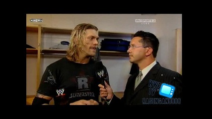 Wwe Edge | Интервю | Fatal 4 Way 2010 г.