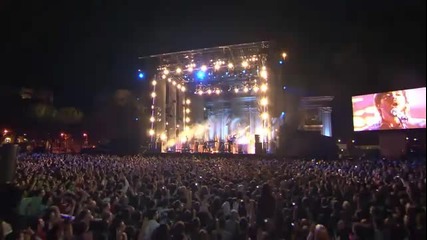 Linkin Park - Bleed It Out A Place/for My Head (на живо в Мадрид 2010) Hd 