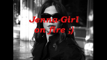 Jenna-girl on fire