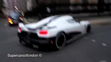 Arab Koenigsegg Agera R In London -