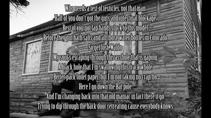 Eminem - Asshole feat. Skylar Grey ( Lyrics ) ( Mmlp2 )