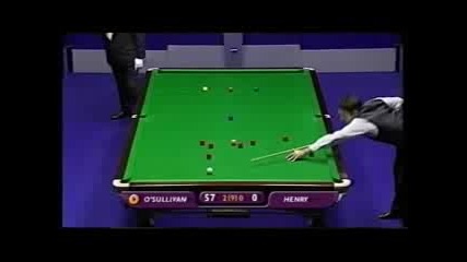 Ronnie O Sullivan - 147 break with Stephen Henry