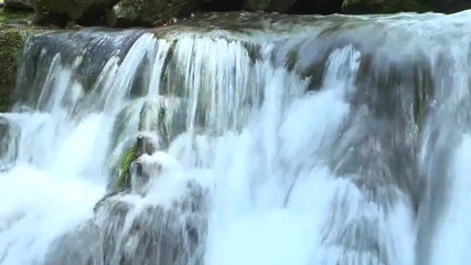 The flow of clean water