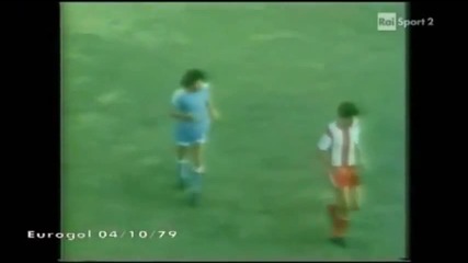 1979 Olympiakos Greece 0 Napoli Italy 1 Uefa Cup